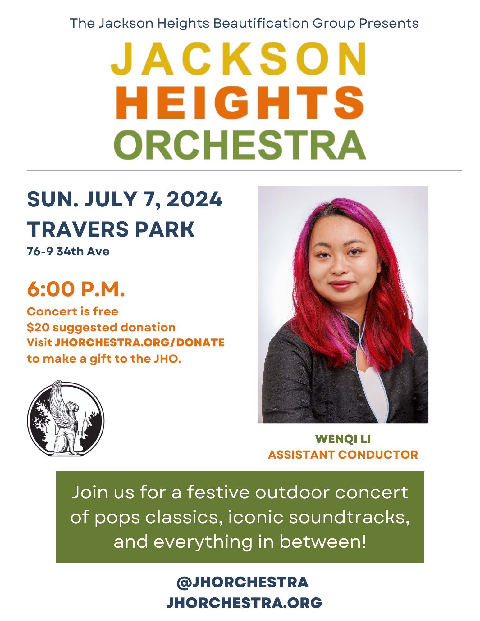 image from Concert on Sunday, July 7, 2024, 600pm @ Travers Park